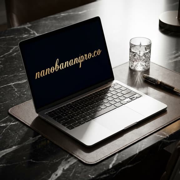 Luxury product photo — Generated by Nano Banana Pro